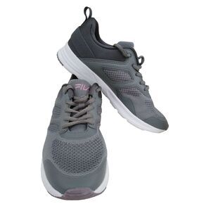Women's FILA Memory Frame V6 Sneakers 5RM00529-258 Grey/Light Purple Tennis Shoe